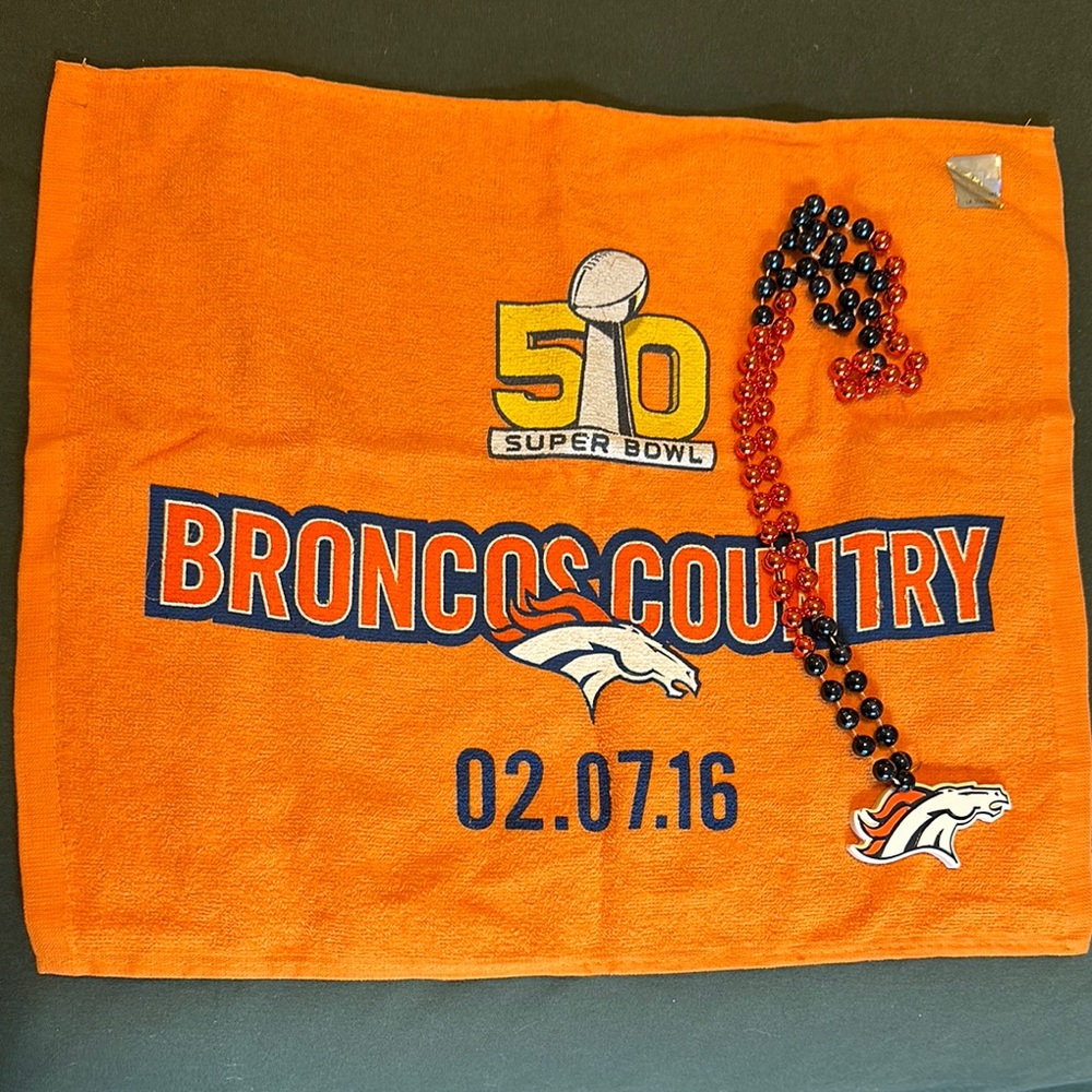 Super Bowl 50 Broncos Swag